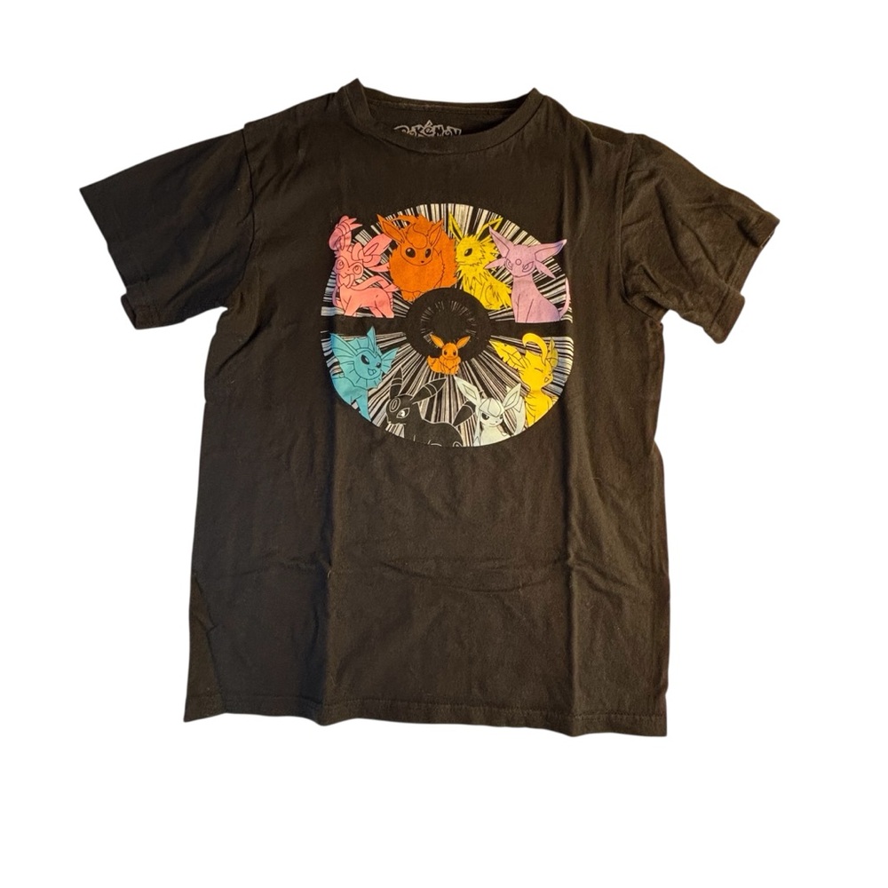 Pokemon Eeveelutions Graphic Tee Adult Small‎ Anime Nintendo Gamer Shirt